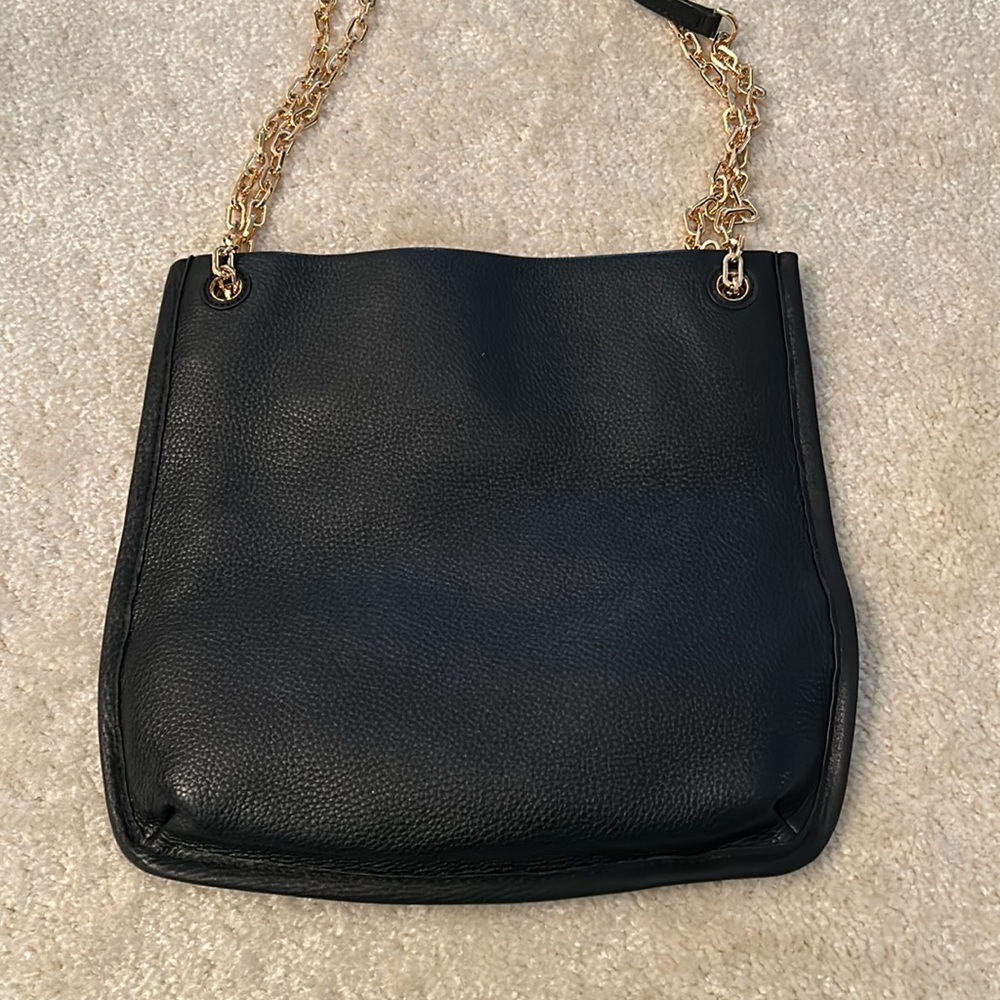 Tory Burch Convertible Leather Shoulder Bag - Picture 2 of 6